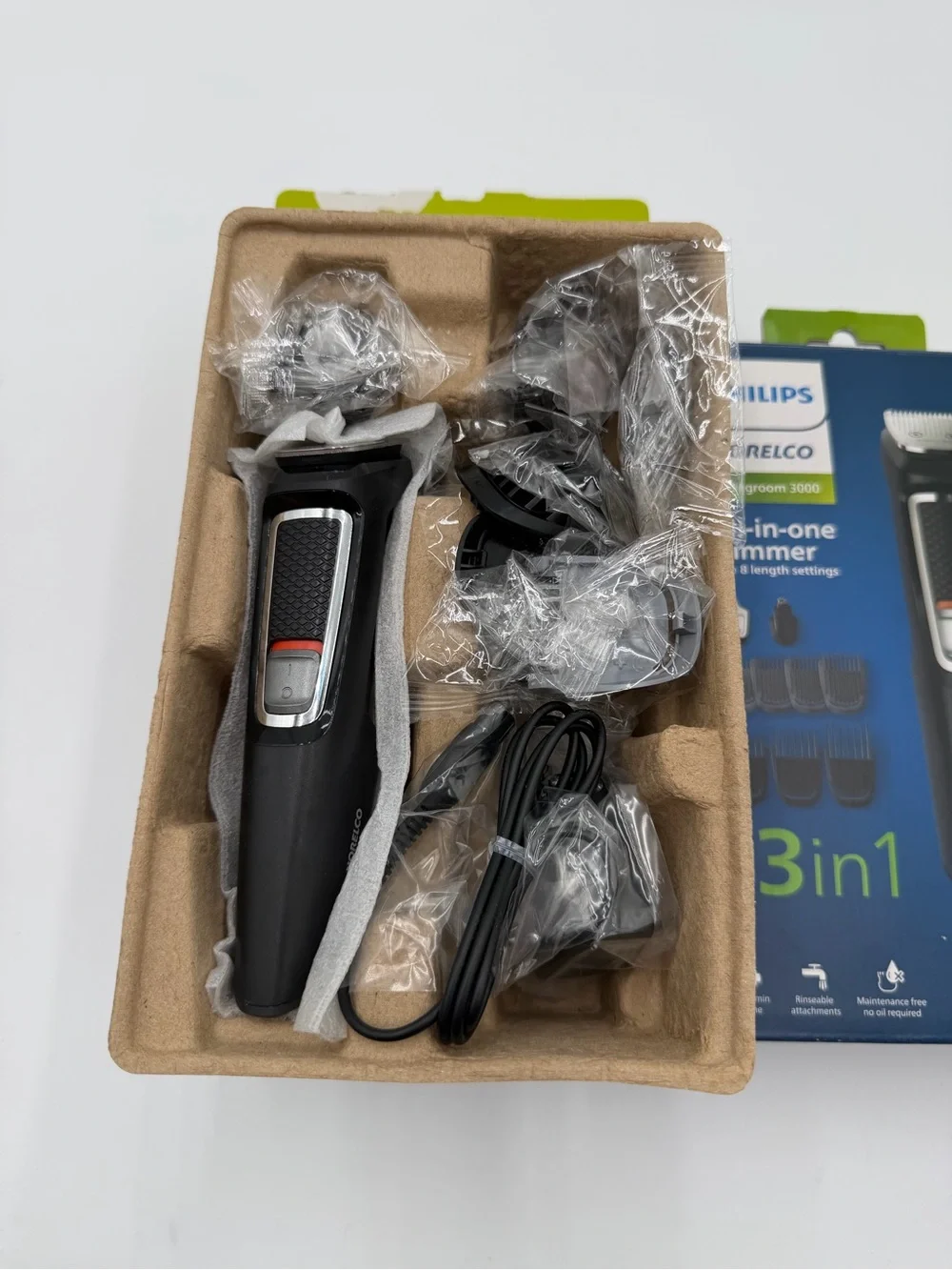 Set of 3 Philips Norelco Multigroom 3000